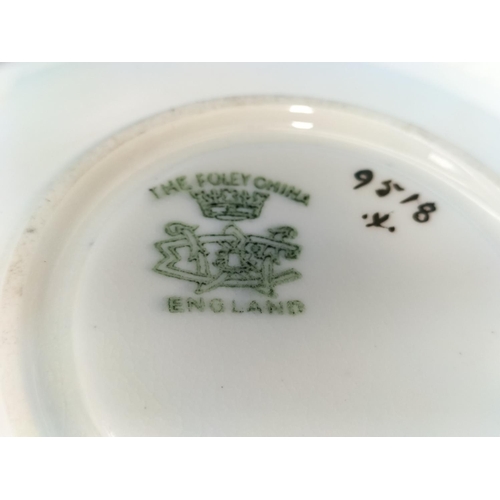 243 - Wileman Foley Imari Pattern Trio. Pattern No 8156, c1890-1900.