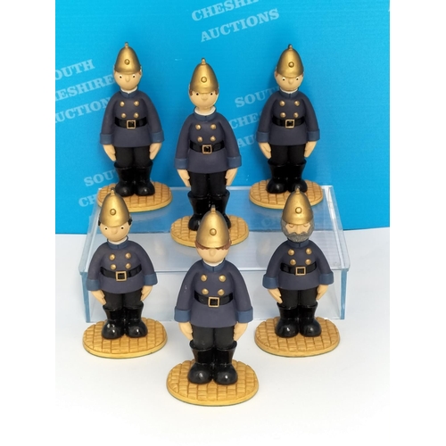 246 - Robert Harrop Designs Ltd Camberwick Green Collection Set of 6 Fireman Figures to include Pugh CG10,... 