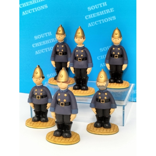 246 - Robert Harrop Designs Ltd Camberwick Green Collection Set of 6 Fireman Figures to include Pugh CG10,... 