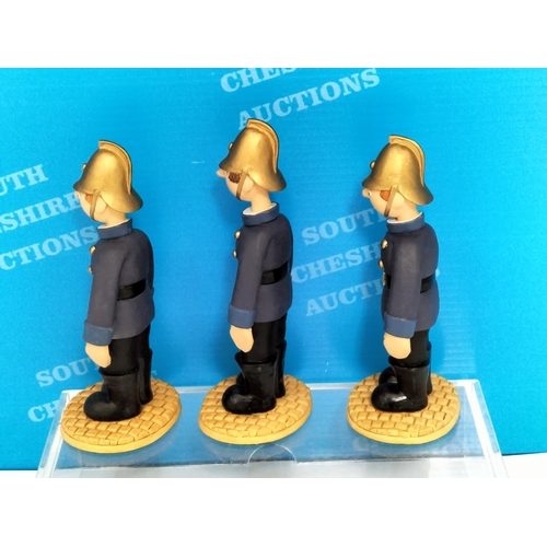 246 - Robert Harrop Designs Ltd Camberwick Green Collection Set of 6 Fireman Figures to include Pugh CG10,... 