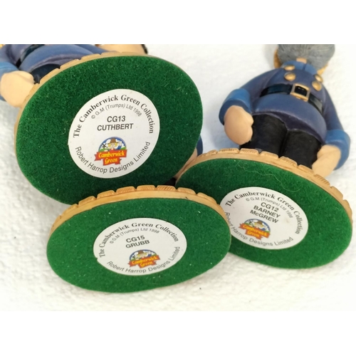 246 - Robert Harrop Designs Ltd Camberwick Green Collection Set of 6 Fireman Figures to include Pugh CG10,... 