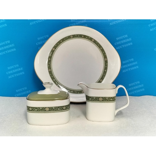 251 - Royal Doulton 22 Piece Tea Set in the 'Rondelay' Pattern H5004 to include Tea Pot, Milk Jug, Lidded ... 