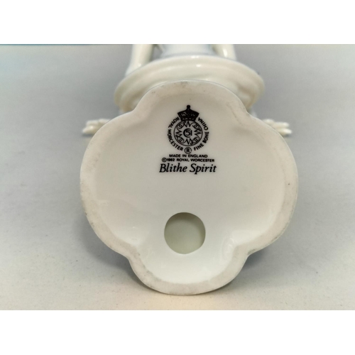 282 - Royal Worcester 16.5cm Figure of a Ballerina 'Blithe Spirit' plus a Royal Doulton Classics Images Fi... 