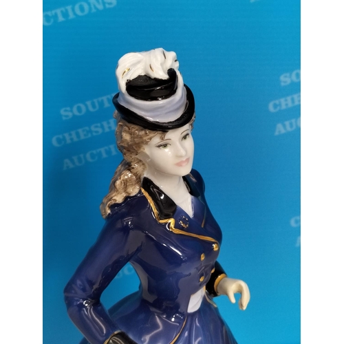 283 - Coalport for Compton & Woodhouse Limited Edition 672/7,500 Figure 'Kate' CW615. Produced in the Gold... 