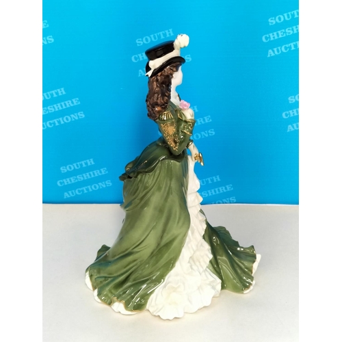 284 - Coalport for Compton & Woodhouse La Belle Epoque Special Edition Figure 'Helena Riding in Hyde Park'... 