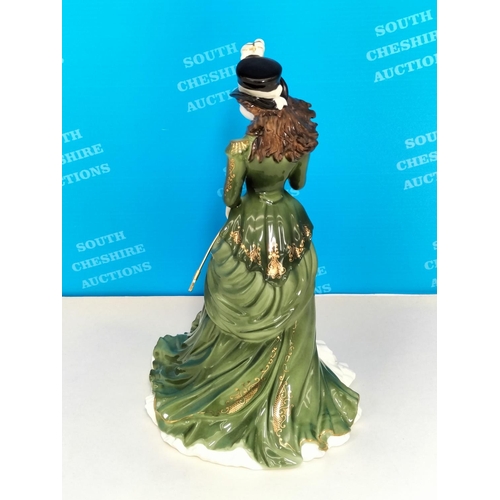 284 - Coalport for Compton & Woodhouse La Belle Epoque Special Edition Figure 'Helena Riding in Hyde Park'... 