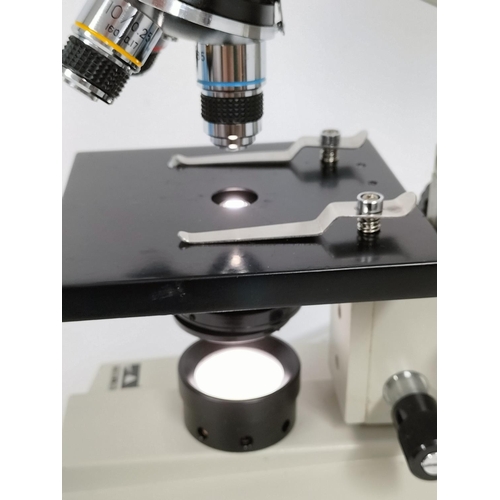 286 - Cased Pyser-SG1 Microscope with 360 Degrees Rotatable Binocular Head. Excellent Condition.