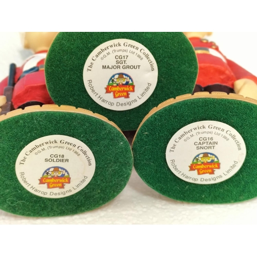 36 - Robert Harrop Designs Ltd Camberwick Green Collection Figures (5) to include Captain Snort CG16, Sgt... 