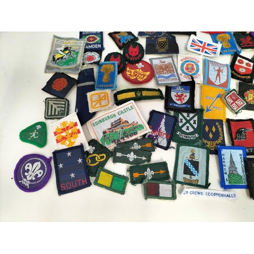 38 - Collection of Vintage Boy Scout Cloth Badges.