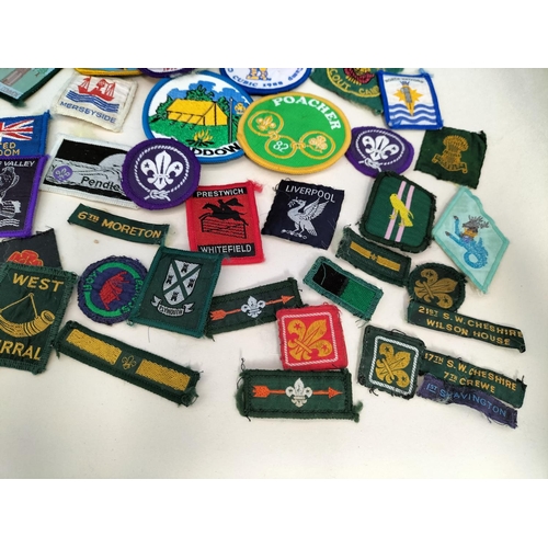 38 - Collection of Vintage Boy Scout Cloth Badges.
