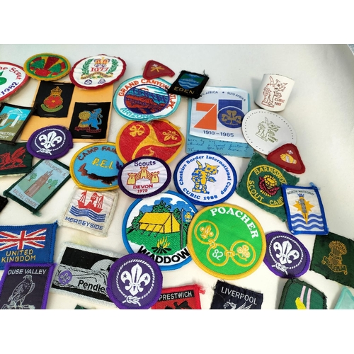 38 - Collection of Vintage Boy Scout Cloth Badges.
