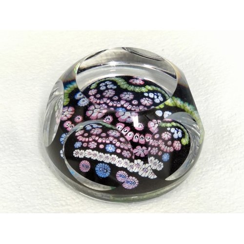 4 - Boxed Whitefriars Limited Edition 'Queen Elizabeth II Silver Jubilee' Millefiore Paperweight with Ce... 