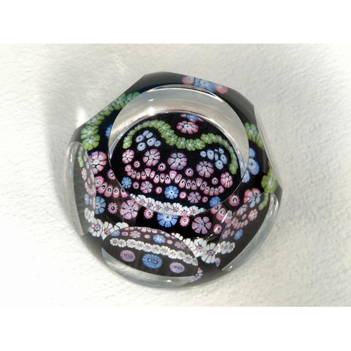 4 - Boxed Whitefriars Limited Edition 'Queen Elizabeth II Silver Jubilee' Millefiore Paperweight with Ce... 