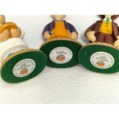 49 - Robert Harrop Designs Ltd Camberwick Green Collection Figures (5) to include Windy Miller CG01, Pate... 