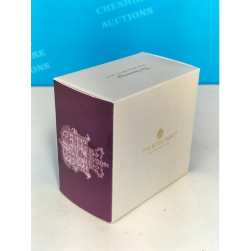 167 - Royal Mint 2025 Charles III Gold Proof Full Sovereign, Royal Arms to Reverse. Number 950 of 5000. We... 