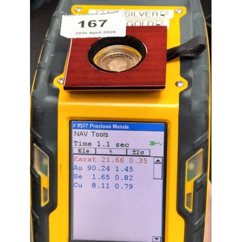 167 - Royal Mint 2025 Charles III Gold Proof Full Sovereign, Royal Arms to Reverse. Number 950 of 5000. We... 