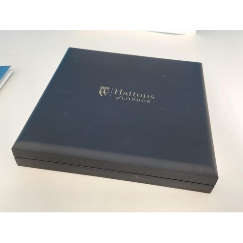 173 - Hatton's of London Tristan Da Cunha 2026 22ct Gold 'The Centenary of Queen Elizabeth II Gold Definit... 