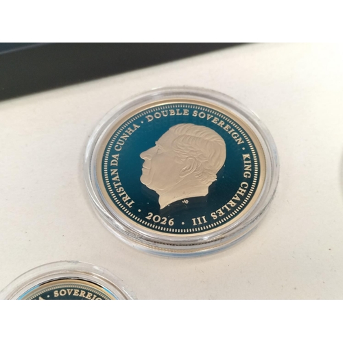 173 - Hatton's of London Tristan Da Cunha 2026 22ct Gold 'The Centenary of Queen Elizabeth II Gold Definit... 