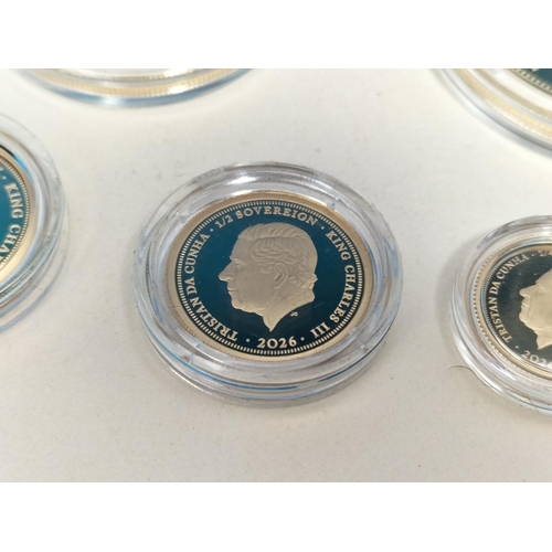 173 - Hatton's of London Tristan Da Cunha 2026 22ct Gold 'The Centenary of Queen Elizabeth II Gold Definit... 