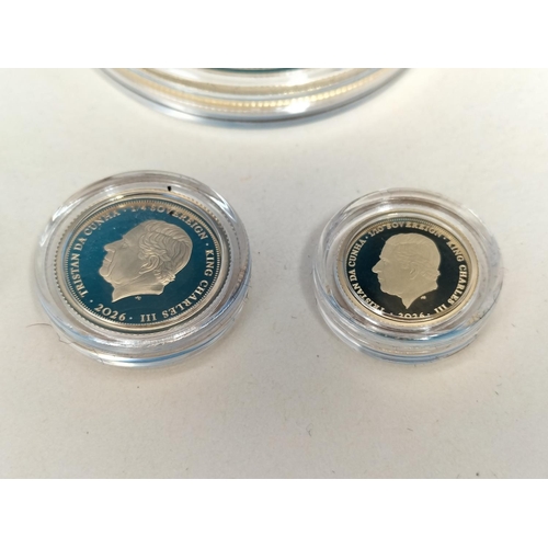 173 - Hatton's of London Tristan Da Cunha 2026 22ct Gold 'The Centenary of Queen Elizabeth II Gold Definit... 