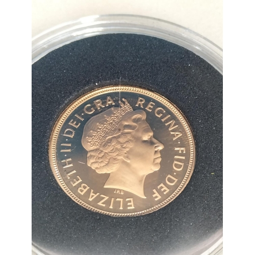 177 - Westminster Collection Boxed Set of Eight Full 22ct Gold Sovereigns 'The Seven Decades of Elizabeth ... 