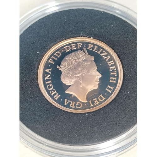 177 - Westminster Collection Boxed Set of Eight Full 22ct Gold Sovereigns 'The Seven Decades of Elizabeth ... 