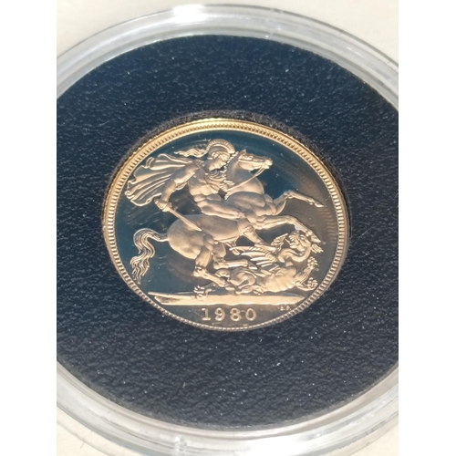 177 - Westminster Collection Boxed Set of Eight Full 22ct Gold Sovereigns 'The Seven Decades of Elizabeth ... 