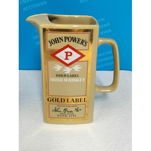 18 - Whisky Water Advertising Jugs (2), Wade 'Old Parr' De Luxe Scotch Whisky and Irish Distillers Power'... 