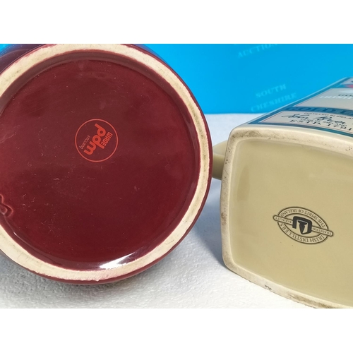 18 - Whisky Water Advertising Jugs (2), Wade 'Old Parr' De Luxe Scotch Whisky and Irish Distillers Power'... 