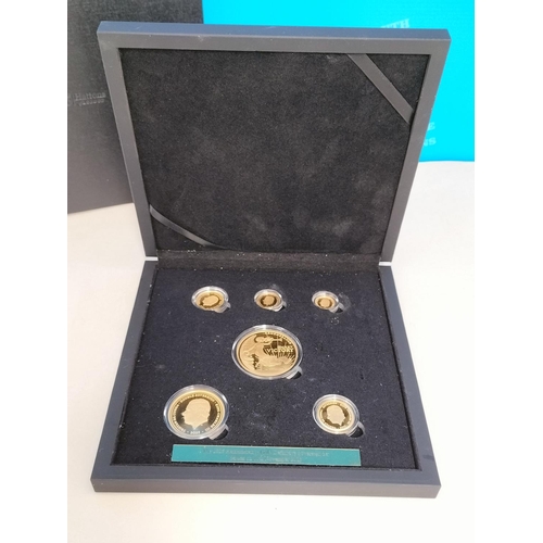 180 - Hatton's of London 2025 King Charles III Gold Proof Definitive Sovereign Set 'Remembrance Victory'. ... 