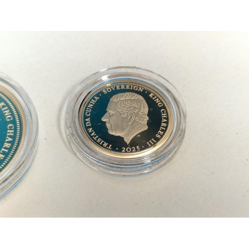 180 - Hatton's of London 2025 King Charles III Gold Proof Definitive Sovereign Set 'Remembrance Victory'. ... 