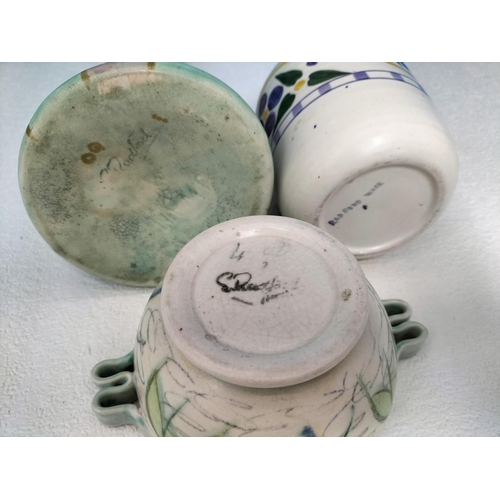 248 - Collection of Radford Pottery to include Toast Rack, Sandwich Plate, Vase, 33.5cm Tall Jug and Bowl ... 