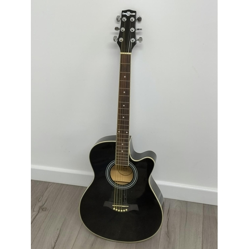 292 - Gear 4 Music Acoustic Guitar SC-10BK. Collection Only.