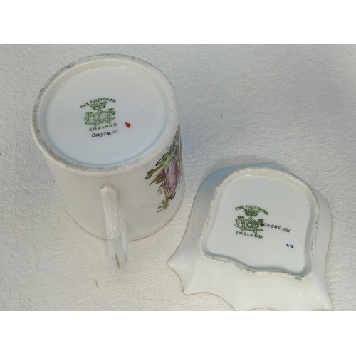 295 - Collection of Wileman & Co Foley China  Commemorative Ware to include The Death of Queen Victoria 19... 