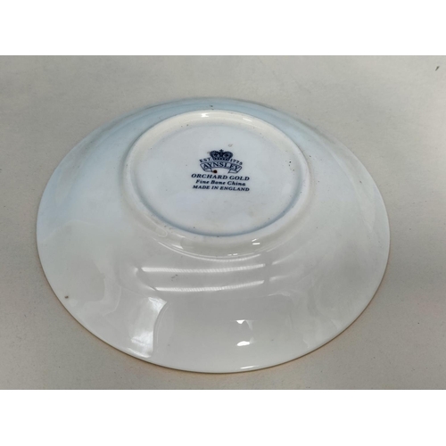 298 - Aynsley China 'Orchard Gold' Cups and Saucers (6).