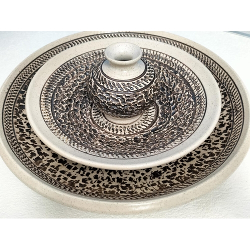 299 - Collection of Mixed Purbeck Pottery Stoneware Items to include Bowls, Vases, etc. Largest Bowl 31cm ... 