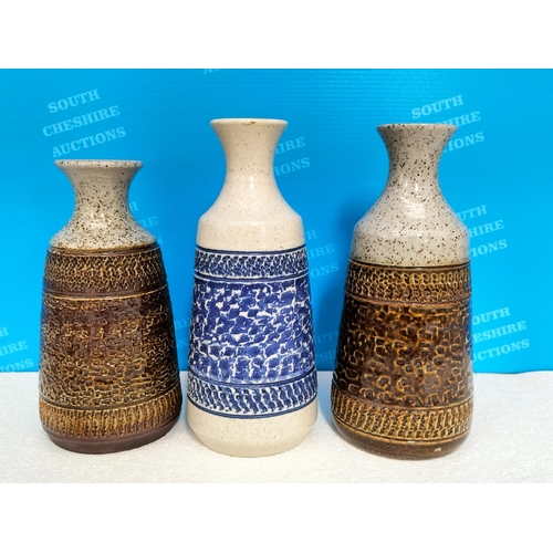 299 - Collection of Mixed Purbeck Pottery Stoneware Items to include Bowls, Vases, etc. Largest Bowl 31cm ... 