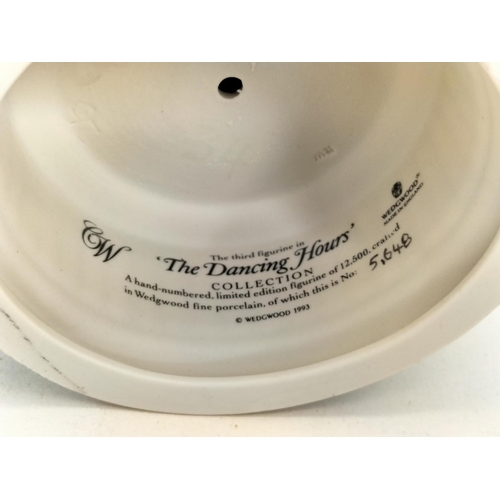 43 - Wedgwood Fine Porcelain 'The Dancing Hours Collection' Third and Fourth Figurines, Produced for Comp... 