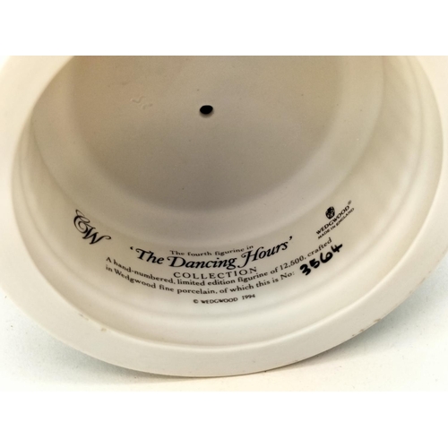 43 - Wedgwood Fine Porcelain 'The Dancing Hours Collection' Third and Fourth Figurines, Produced for Comp... 