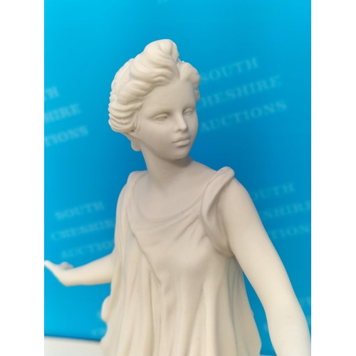 44 - Wedgwood Fine Porcelain 'The Dancing Hours Collection' Fifth and Sixth Figurines, Produced for Compt... 