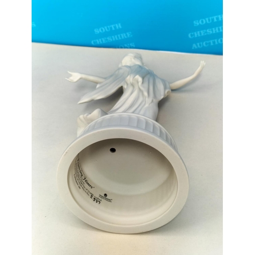 44 - Wedgwood Fine Porcelain 'The Dancing Hours Collection' Fifth and Sixth Figurines, Produced for Compt... 