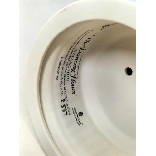 44 - Wedgwood Fine Porcelain 'The Dancing Hours Collection' Fifth and Sixth Figurines, Produced for Compt... 