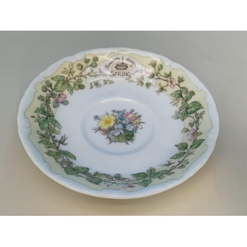 48 - Royal Doulton Brambly Hedge 'Summer' and 'Autumn' 9cm Mugs plus 'Spring' Cup and Saucer.