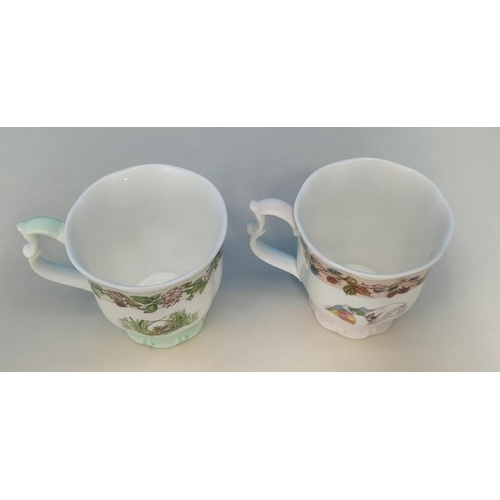 48 - Royal Doulton Brambly Hedge 'Summer' and 'Autumn' 9cm Mugs plus 'Spring' Cup and Saucer.