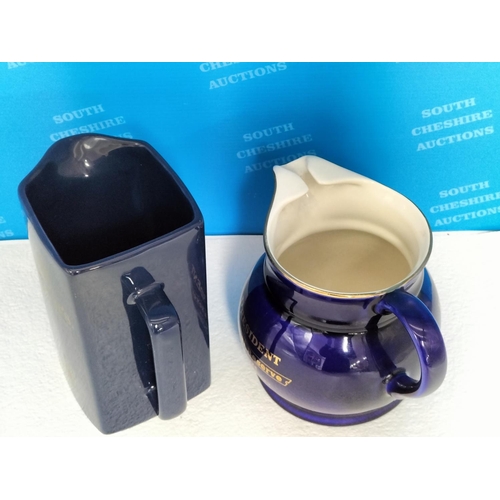 247 - Whisky Water Advertising Jugs (2), Wade President Special Reserve and Dewar's Fine Scotch Whisky. Ta... 