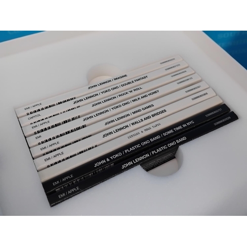 13 - The John Lennon Signature box set 9xcd complete with booklet and Ltd edition Prints