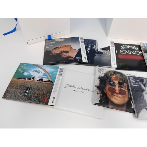13 - The John Lennon Signature box set 9xcd complete with booklet and Ltd edition Prints