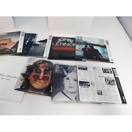 13 - The John Lennon Signature box set 9xcd complete with booklet and Ltd edition Prints
