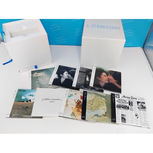 13 - The John Lennon Signature box set 9xcd complete with booklet and Ltd edition Prints