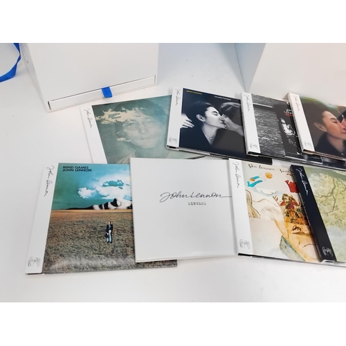 13 - The John Lennon Signature box set 9xcd complete with booklet and Ltd edition Prints